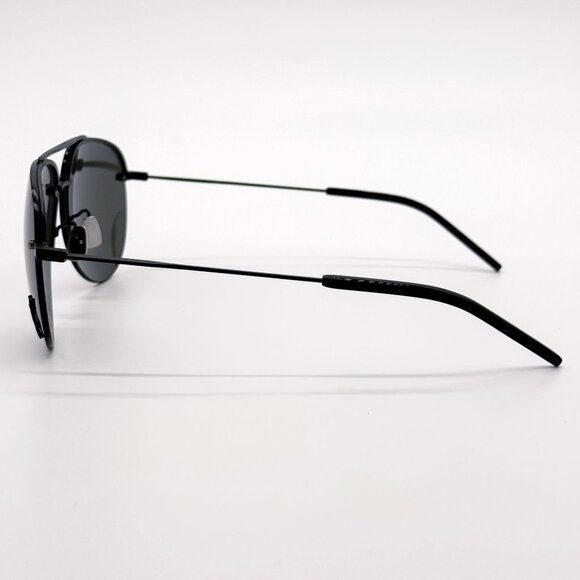 NEW SAINT LAURENT CLASSIC 11F 005 SUNGLASSES UNISEX BLACK AVIATOR EYEWEAR - Picture 5 of 9